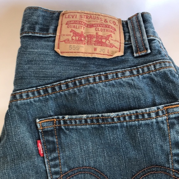 Levi’s 559 relaxed straight blue jeans, 30 x 32 - Picture 2 of 8